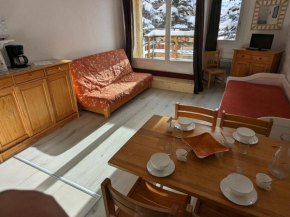 Maxi Studio 6 pers. - 50m des pistes, commerces, piscine, bowling, hammam, sauna - FR-1-262-186